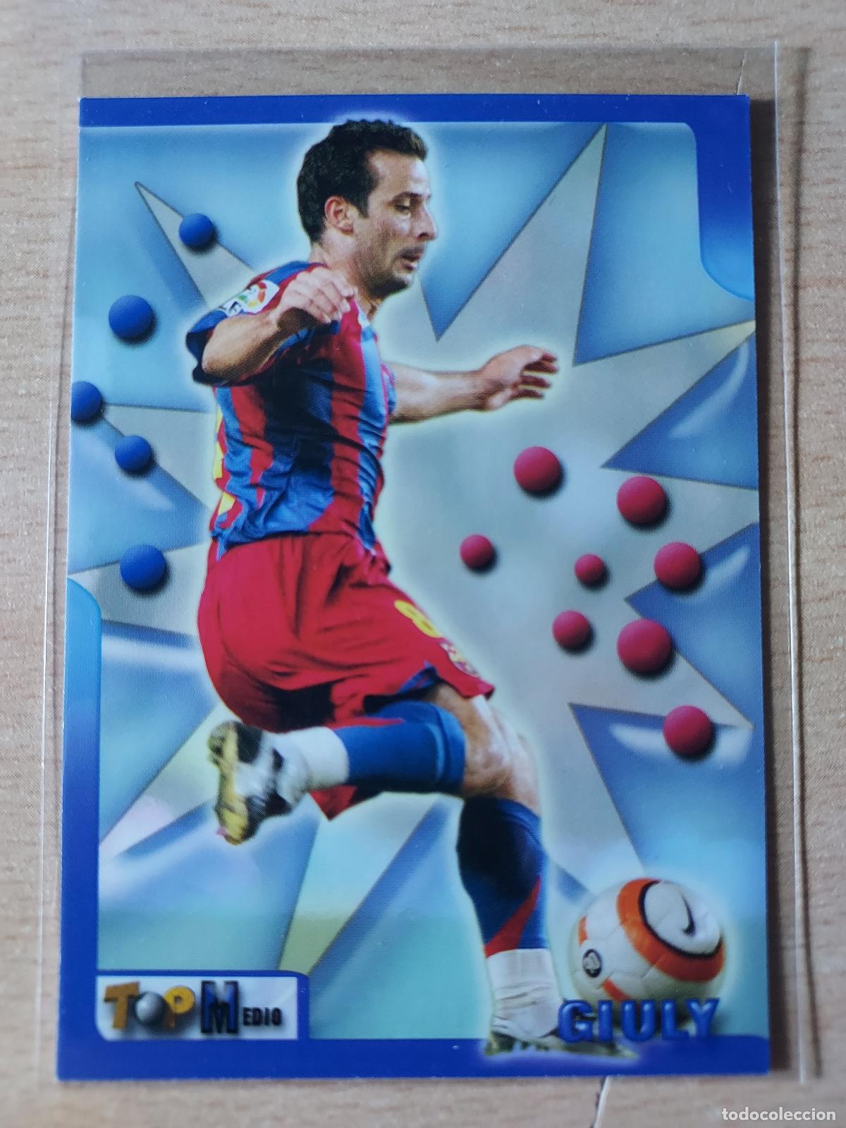 Cartes &agrave; collectionner de Football: 2005-2006 - 154 GIULY - FC BARCELONA - MUNDICROMO TOP LIGA