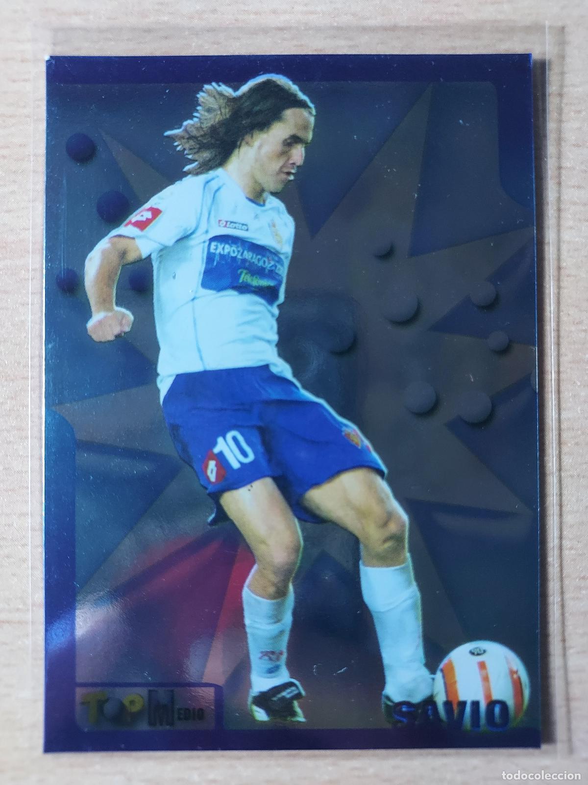 Cartes &agrave; collectionner de Football: 2005-2006 - 157 SAVIO - REAL ZARAGOZA - MUNDICROMO TOP LIGA
