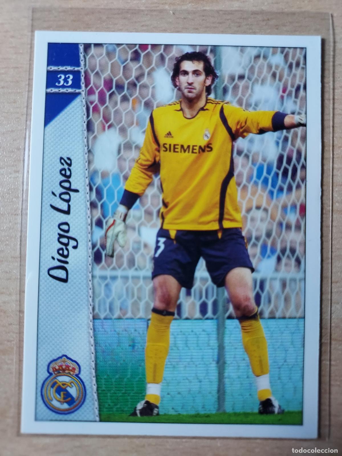 Cartes &agrave; collectionner de Football: 2006-2007 - 33 DIEGO LOPEZ - REAL MADRID - MUNDICROMO