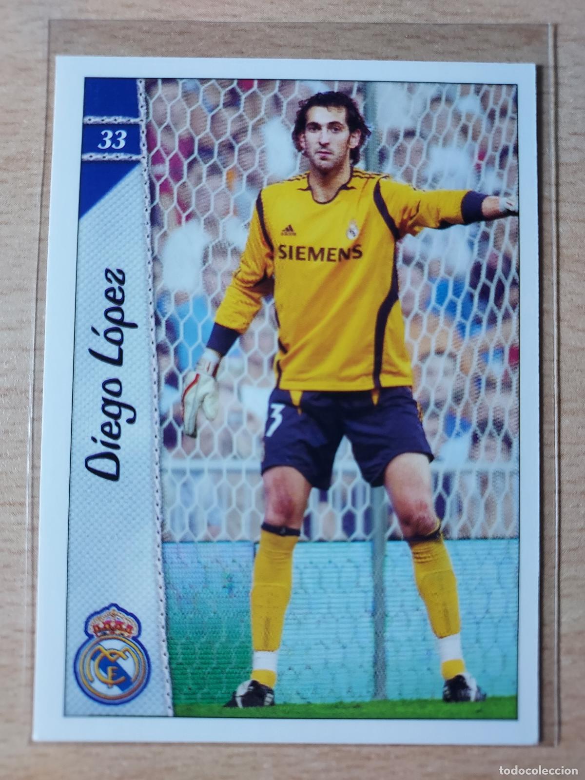 Cartes &agrave; collectionner de Football: 2006-2007 - 33 DIEGO LOPEZ - REAL MADRID - MUNDICROMO