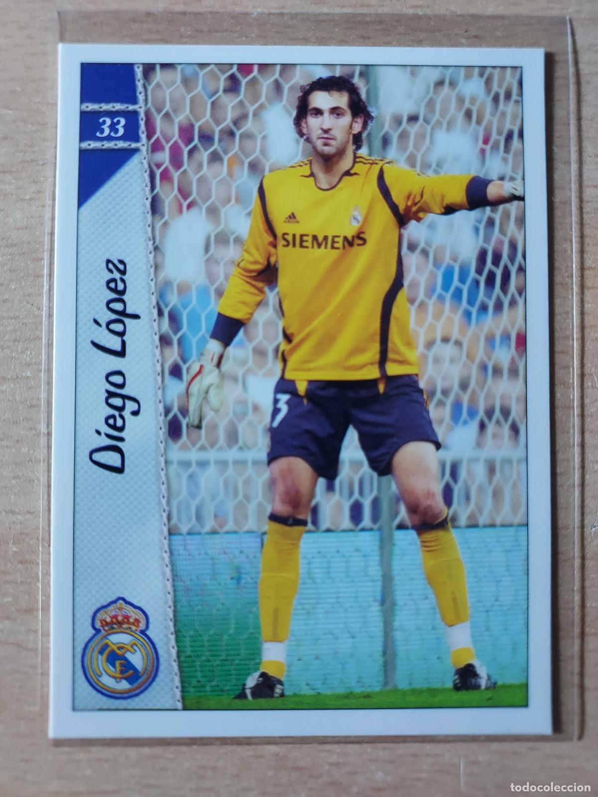Cartes &agrave; collectionner de Football: 2006-2007 - 33 DIEGO LOPEZ - REAL MADRID - MUNDICROMO