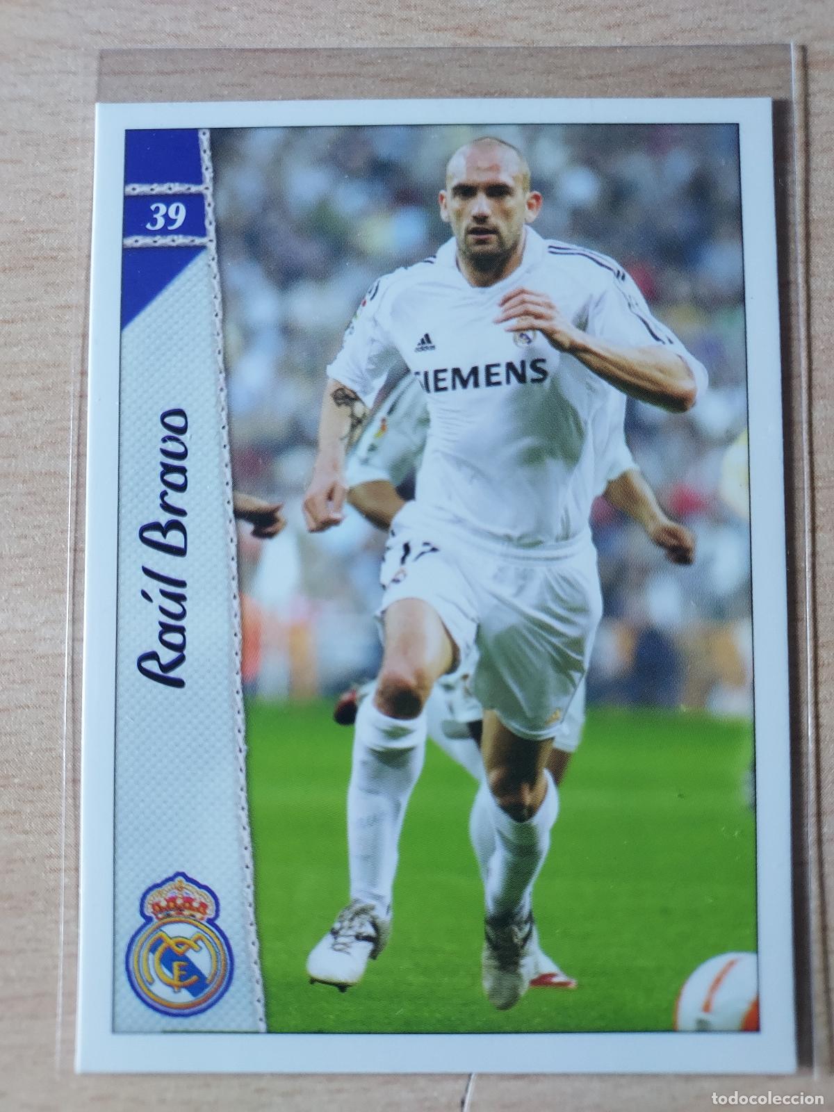 Cartes &agrave; collectionner de Football: 2006-2007 - 39 RAUL BRAVO - REAL MADRID - MUNDICROMO