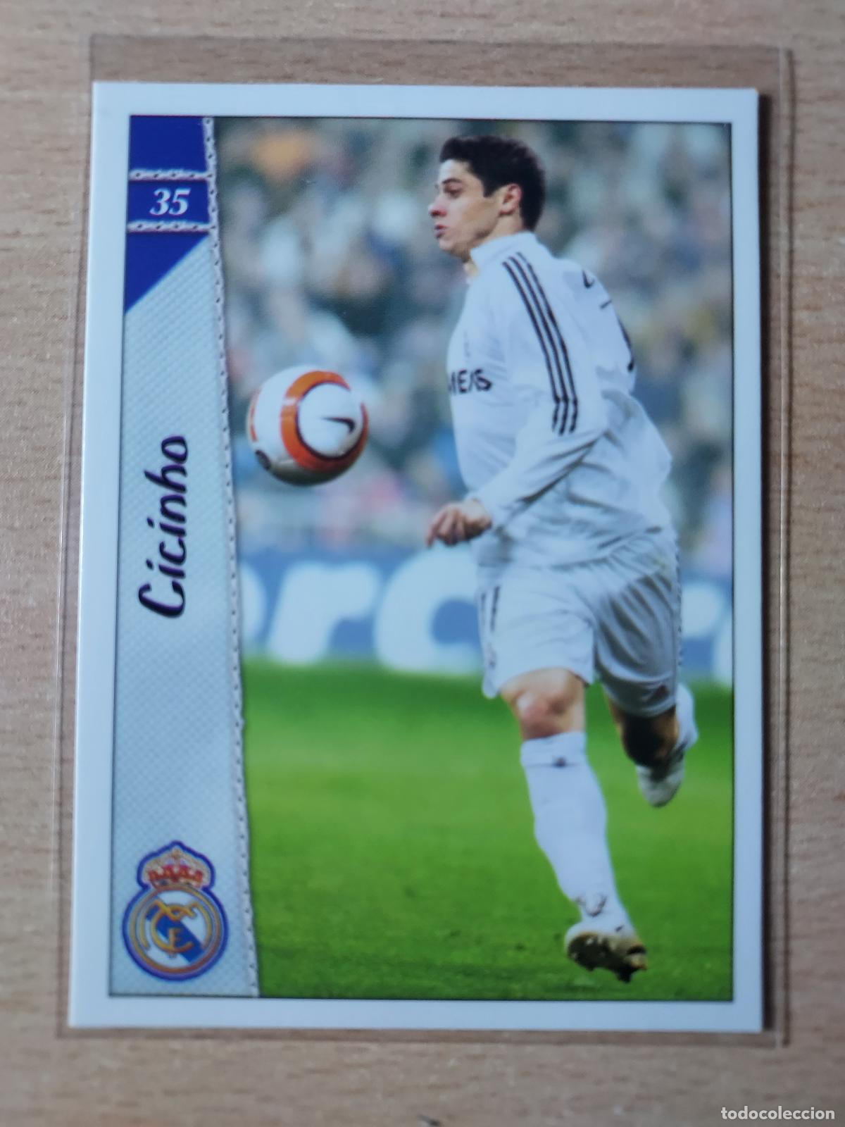 Cartes &agrave; collectionner de Football: 2006-2007 - 35 CICINHO - REAL MADRID - MUNDICROMO