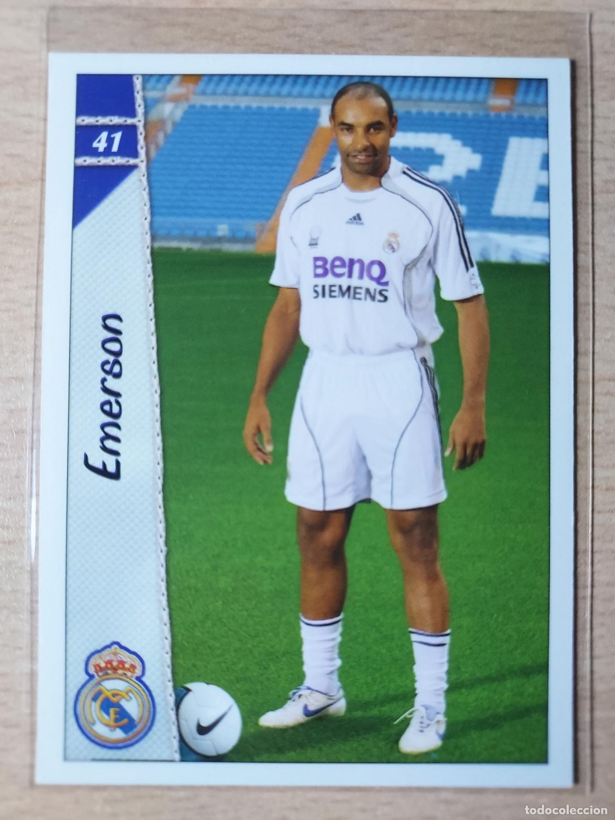 Cartes &agrave; collectionner de Football: 2006-2007 - 41 EMERSON - REAL MADRID - MUNDICROMO