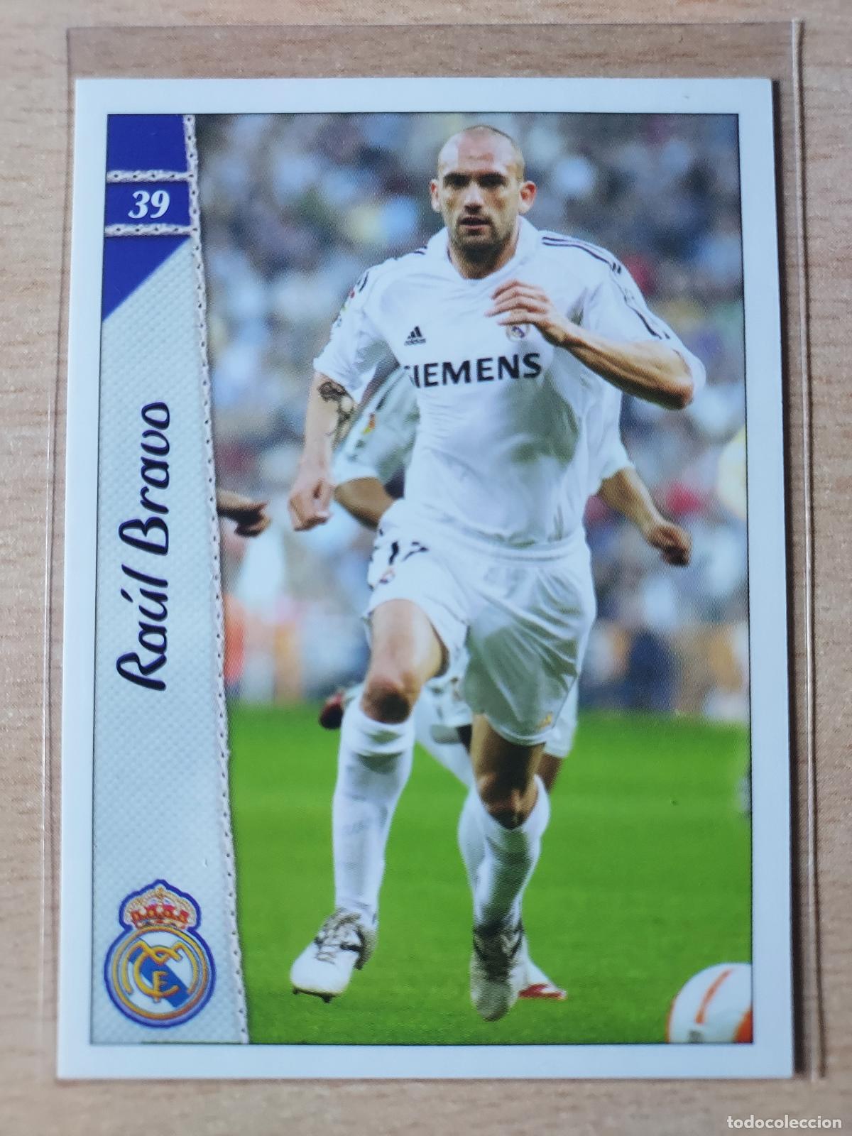 Cartes &agrave; collectionner de Football: 2006-2007 - 39 RAUL BRAVO - REAL MADRID - MUNDICROMO