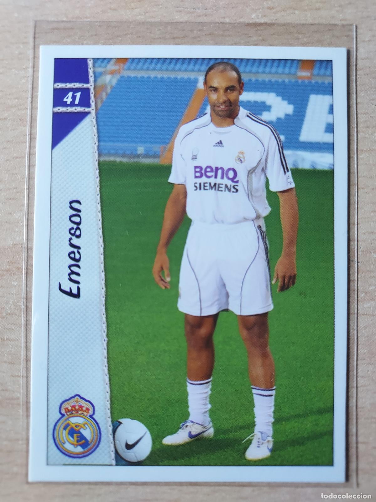 Cartes &agrave; collectionner de Football: 2006-2007 - 41 EMERSON - REAL MADRID - MUNDICROMO