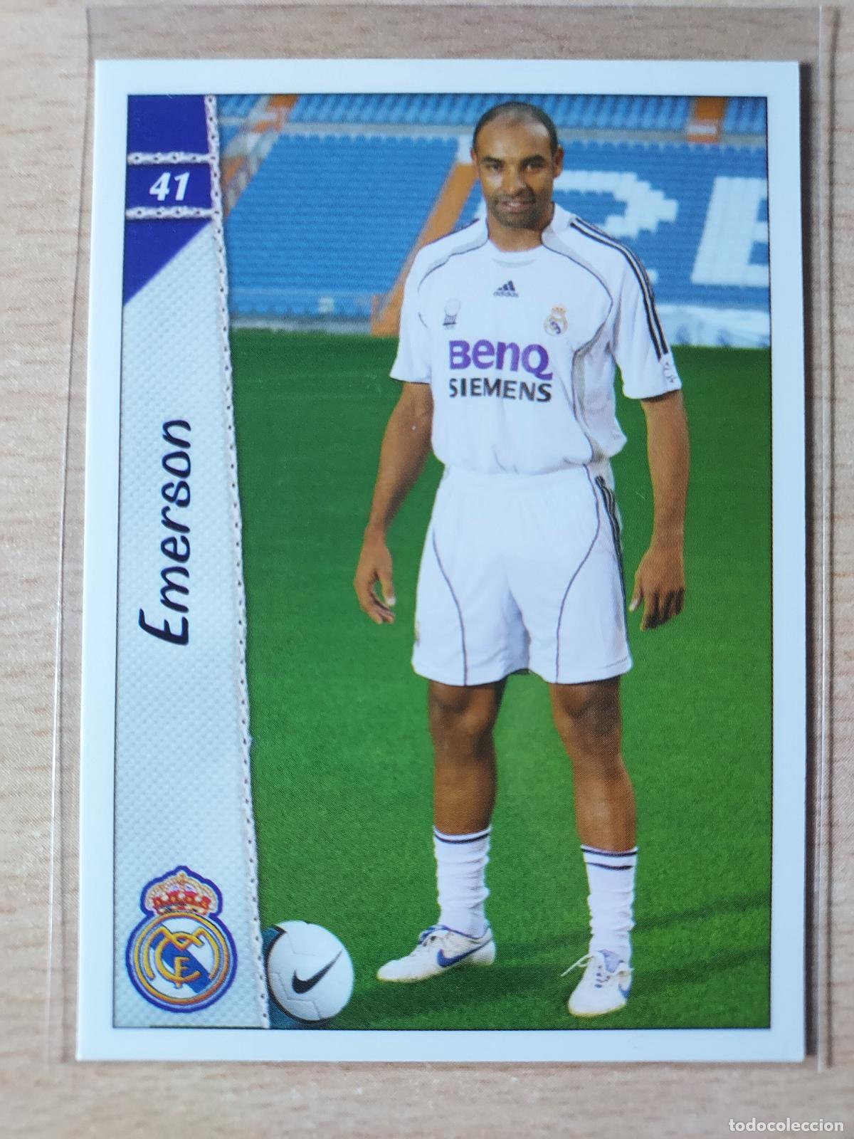 Cartes &agrave; collectionner de Football: 2006-2007 - 41 EMERSON - REAL MADRID - MUNDICROMO