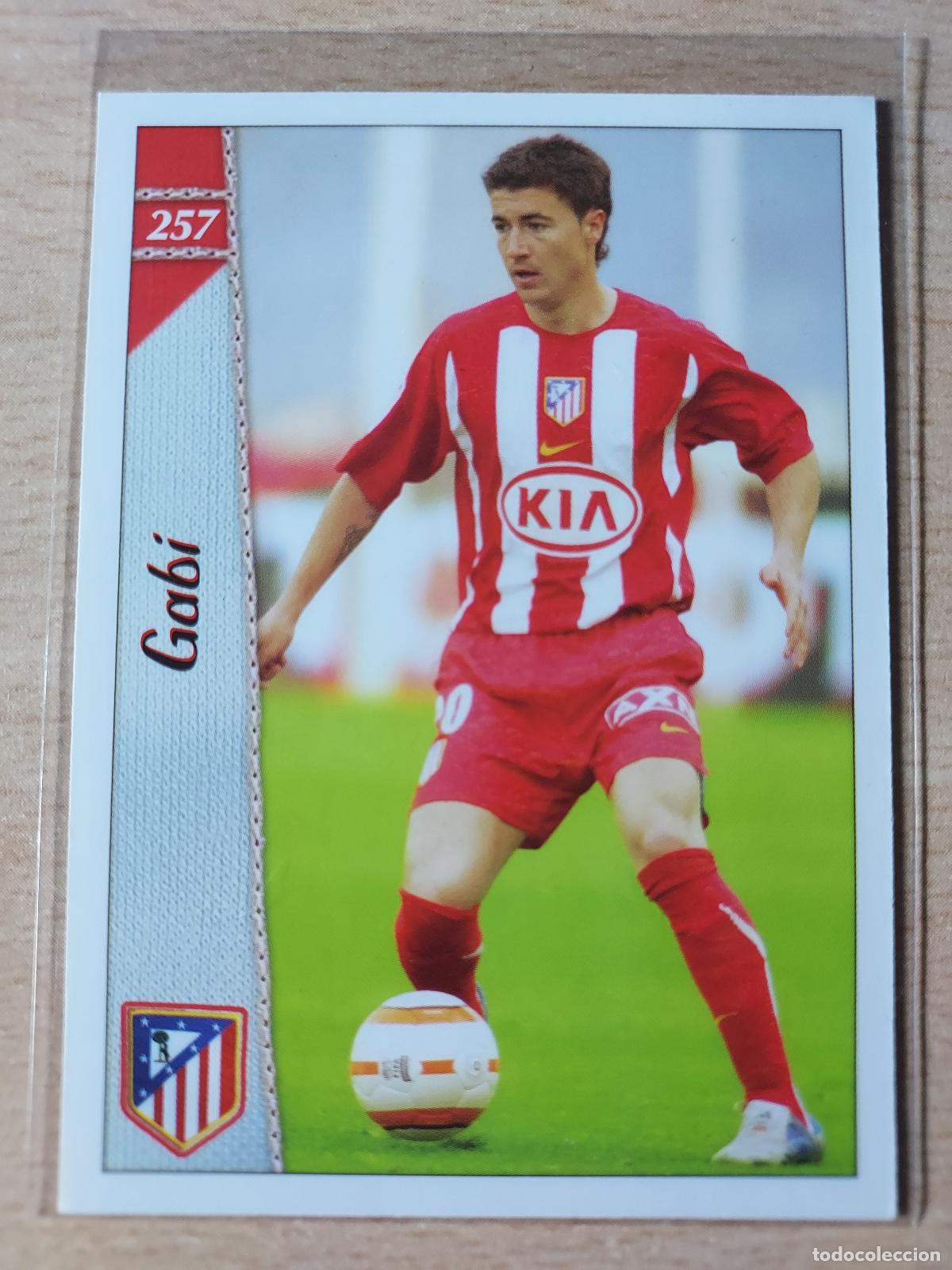 Cartes &agrave; collectionner de Football: 2006-2007 - 257 GABI - ATLETICO DE MADRID - MUNDICROMO
