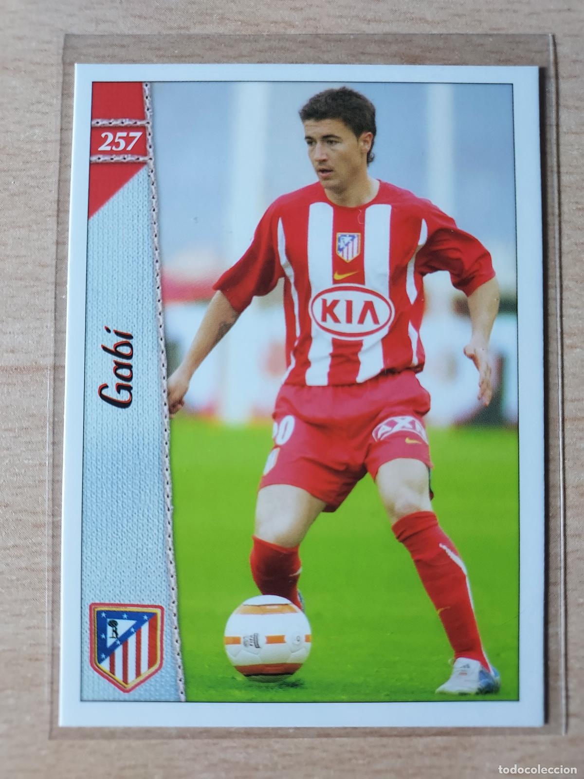Cromos de F&uacute;tbol: 2006-2007 - 257 GABI - ATLETICO DE MADRID - MUNDICROMO