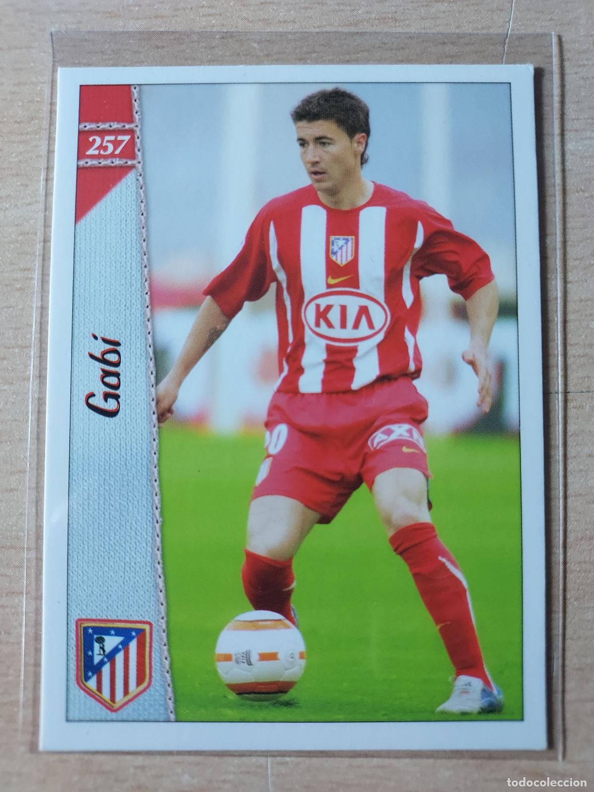 Cromos de Futebol: 2006-2007 - 257 GABI - ATLETICO DE MADRID - MUNDICROMO