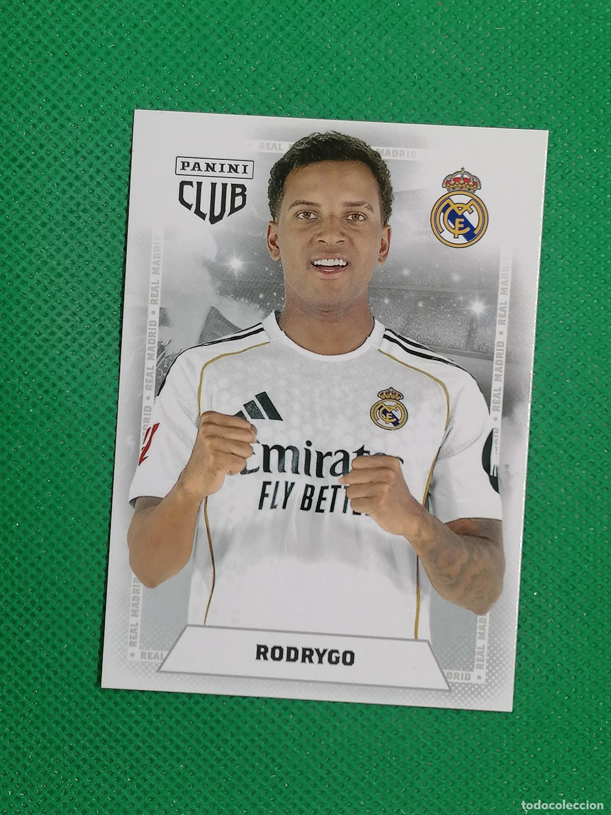 Cromos de F&uacute;tbol: 29 RODRYGO BASE CARD ⚽ PANINI CLUB REAL MADRID CARD 25 26 2025 2026 ⚽