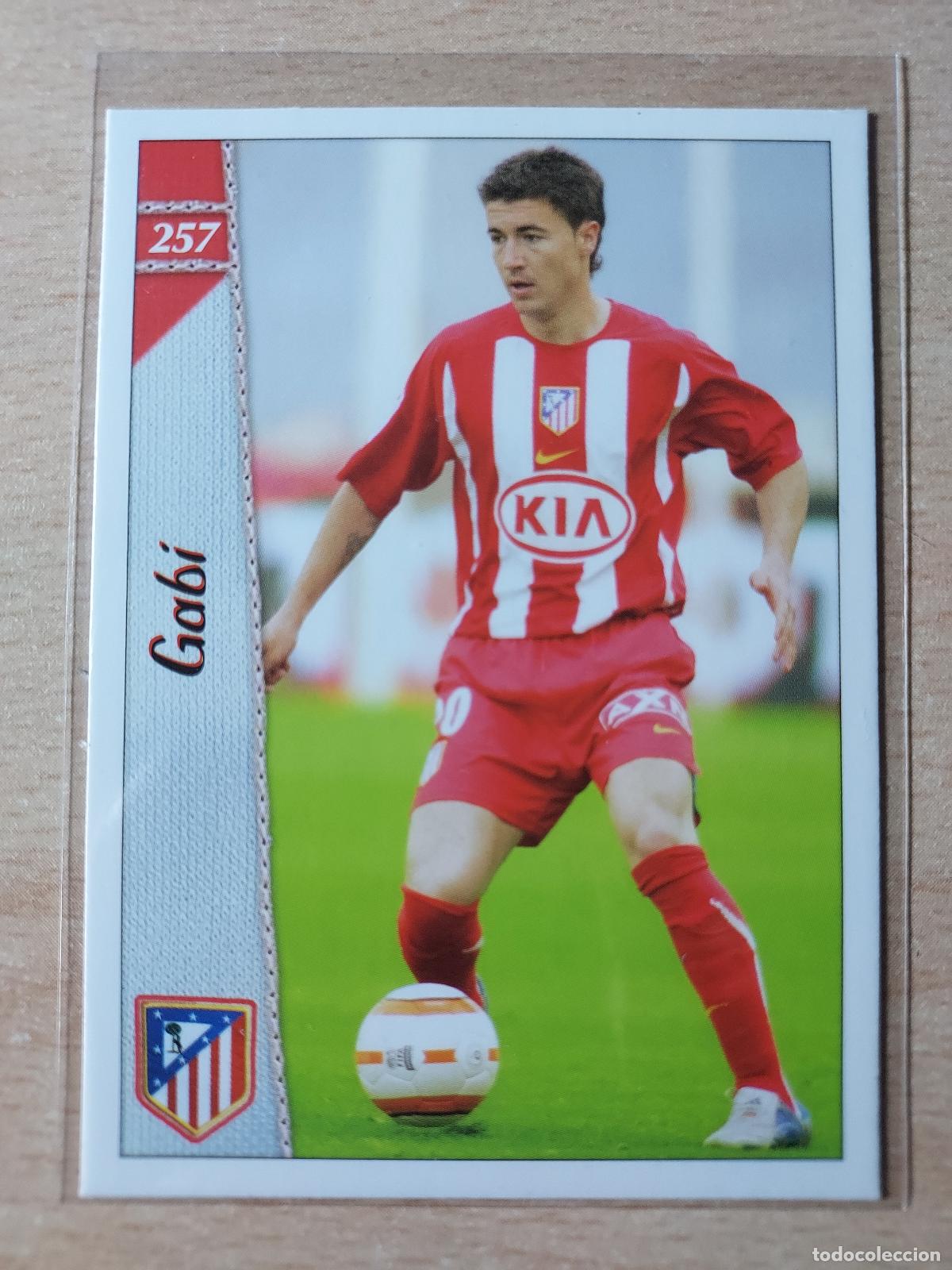 Cromos de Futebol: 2006-2007 - 257 GABI - ATLETICO DE MADRID - MUNDICROMO