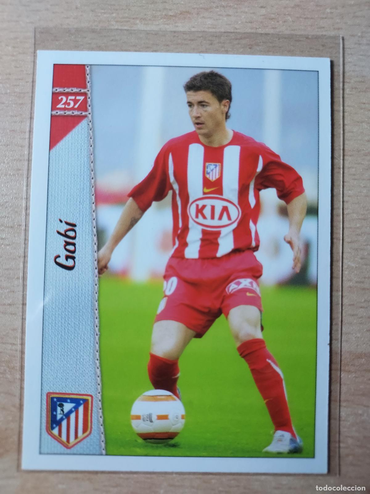 Cromos de Futebol: 2006-2007 - 257 GABI - ATLETICO DE MADRID - MUNDICROMO