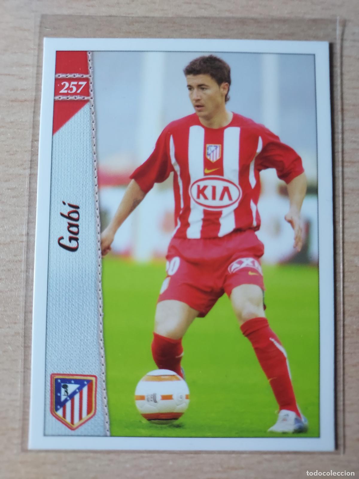 Cromos de Futebol: 2006-2007 - 257 GABI - ATLETICO DE MADRID - MUNDICROMO