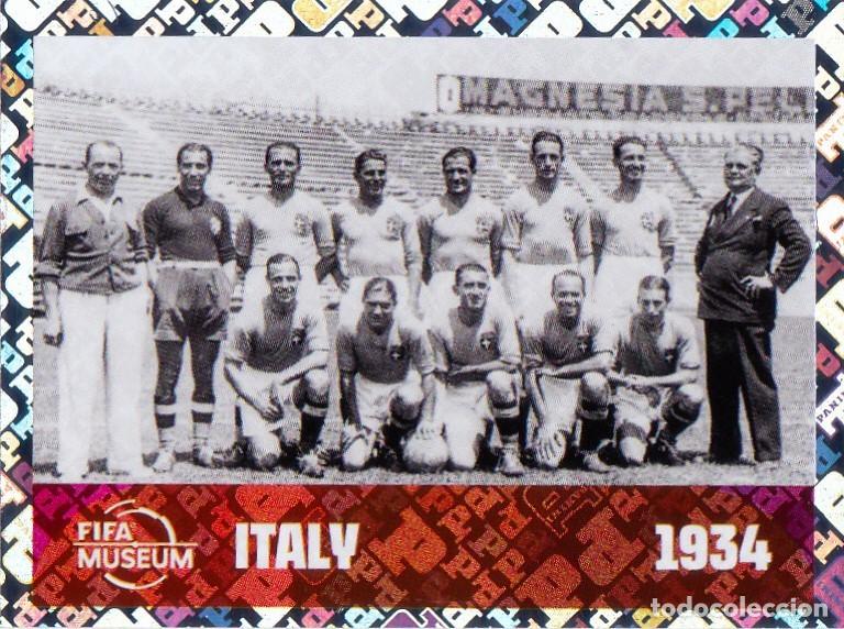 Cromos de F&uacute;tbol: FIFA WORLD CUP 2026 * FIFA MUSEUM ITALY 1934 N&ordm; FWC 9 * NUEVO DE SOBRE (A-18)