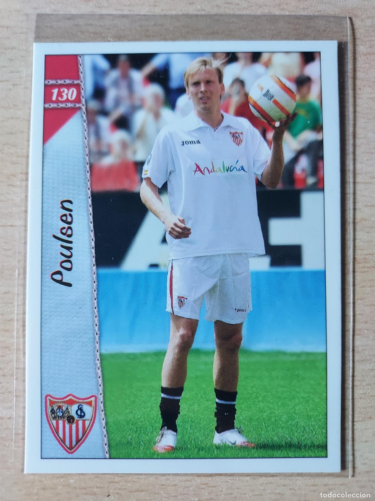 Cromos de Futebol: 2006-2007 - 130 POULSEN - SEVILLA FC - MUNDICROMO