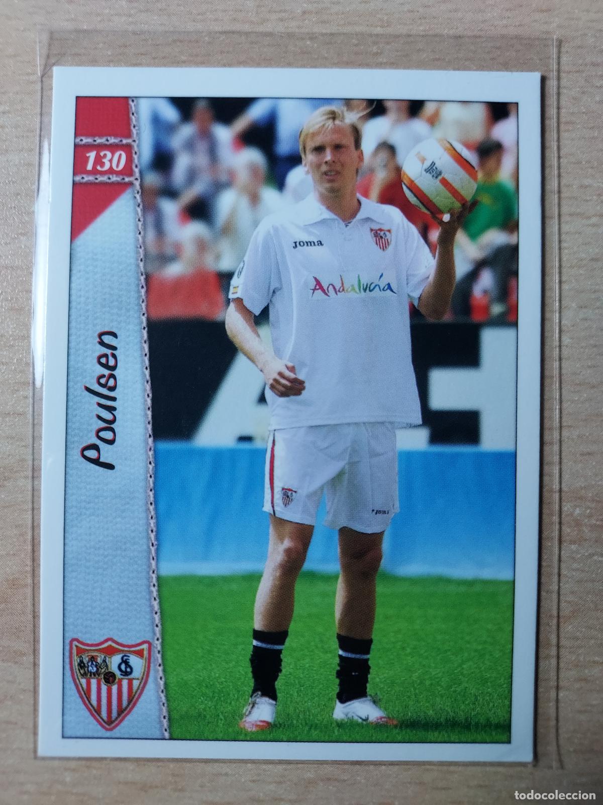 Cromos de Futebol: 2006-2007 - 130 POULSEN - SEVILLA FC - MUNDICROMO