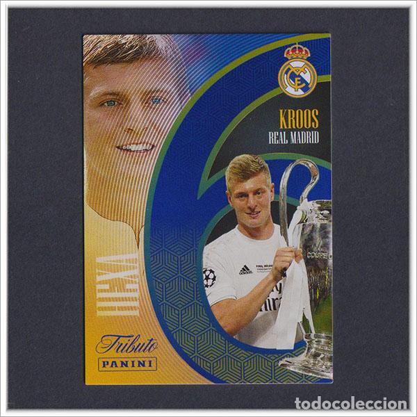 Cromos de F&uacute;tbol: TRIBUTO REAL MADRID 2023 2024 23 24 PANINI KROOS H2 HEXA CHAMPIONS LEAGUE COLECCI&Oacute;N - NO MEGACRACKS