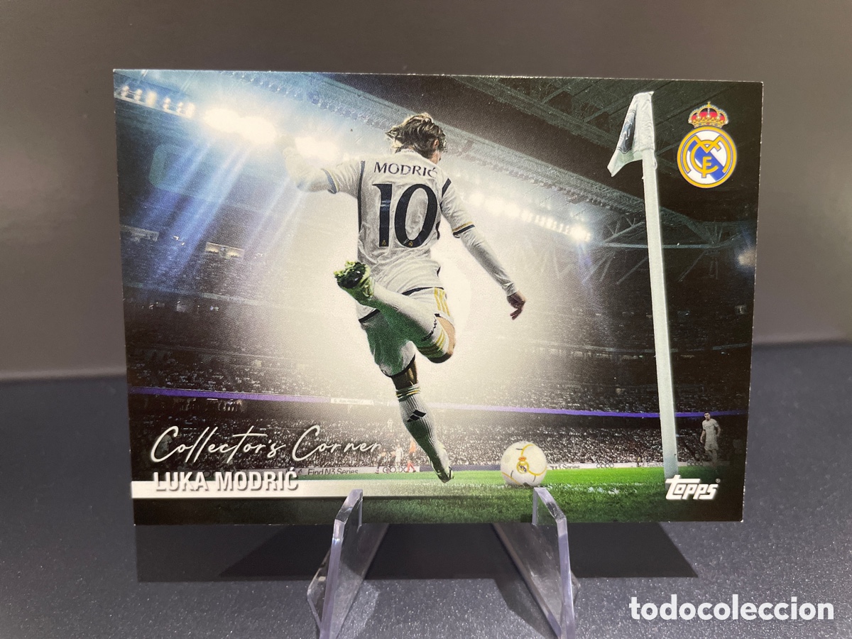Cromos de F&uacute;tbol: Modric 36 Collector&rsquo;s Corner Topps Team Set Real Madrid 2025-26