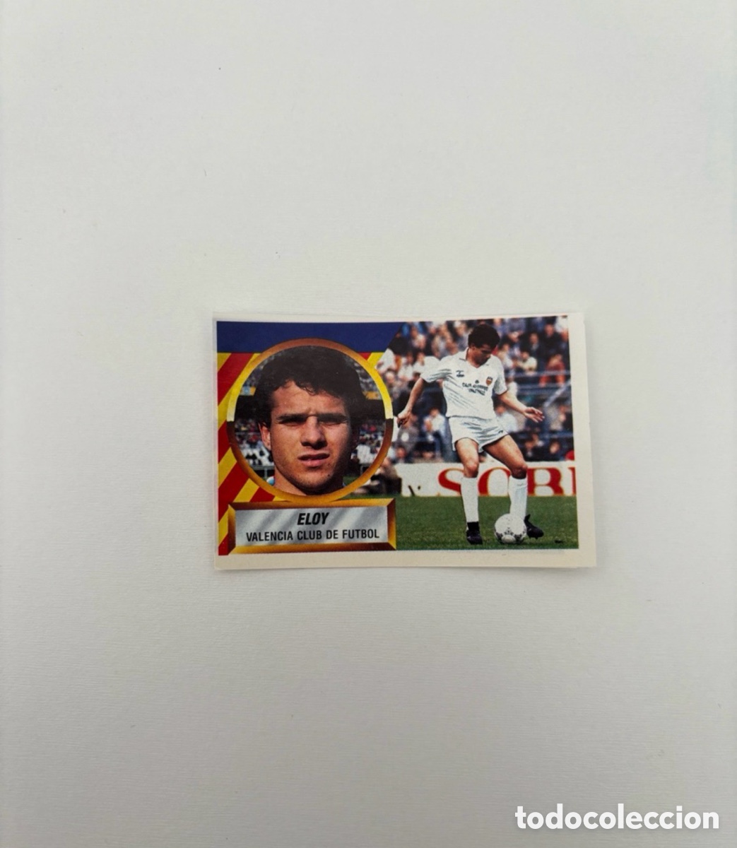 Cromos de Futebol: ELOY VALENCIA LIGA ESTE 88 89 RECUPERADO 1988 1989 DIF&Iacute;CIL
