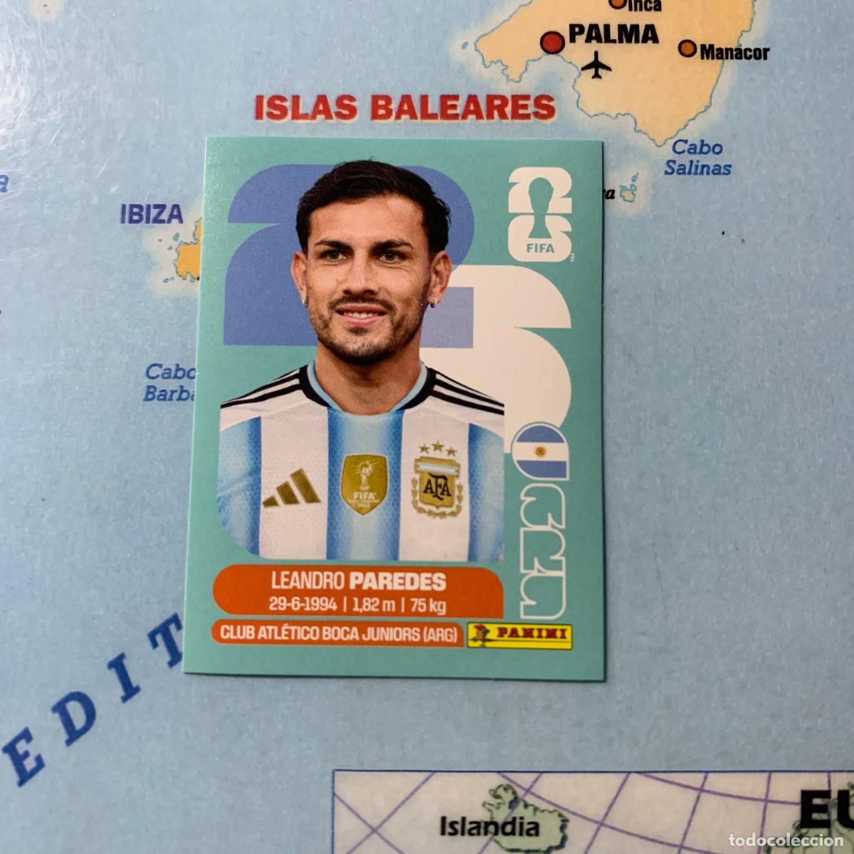 Cromos de F&uacute;tbol: Argentina n&uacute;mero 12 cromo panini Mundial Fifa World Cup 2026