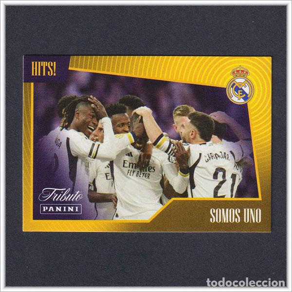 Cromos de F&uacute;tbol: TRIBUTO REAL MADRID 2023 2024 23 24 PANINI CARVAJAL VINICIUS 37 HITS COLECCI&Oacute;N LIGA - NO MEGACRACKS
