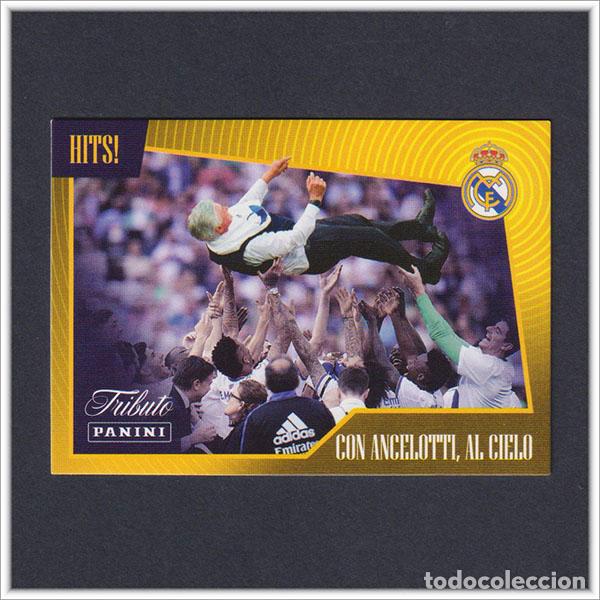 Cromos de F&uacute;tbol: TRIBUTO REAL MADRID 2023 2024 23 24 PANINI CARLO ANCELOTTI 35 HITS COLECCI&Oacute;N LIGA - NO MEGACRACKS