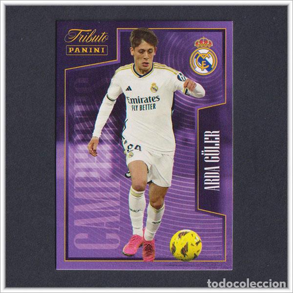 Cromos de F&uacute;tbol: TRIBUTO REAL MADRID 2023 2024 23 24 PANINI ARDA GULER 27 COLECCI&Oacute;N LIGA ALBUM - NO MEGACRACKS