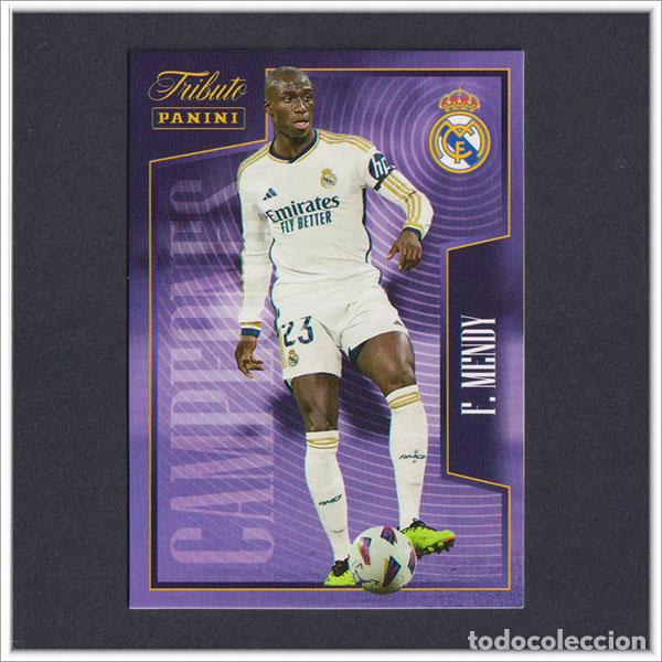 Cromos de F&uacute;tbol: TRIBUTO REAL MADRID 2023 2024 23 24 PANINI MENDY 26 COLECCI&Oacute;N LIGA ALBUM - NO MEGACRACKS
