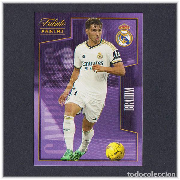 Cromos de F&uacute;tbol: TRIBUTO REAL MADRID 2023 2024 23 24 PANINI BRAHIM DIAZ 24 COLECCI&Oacute;N LIGA ALBUM - NO MEGACRACKS