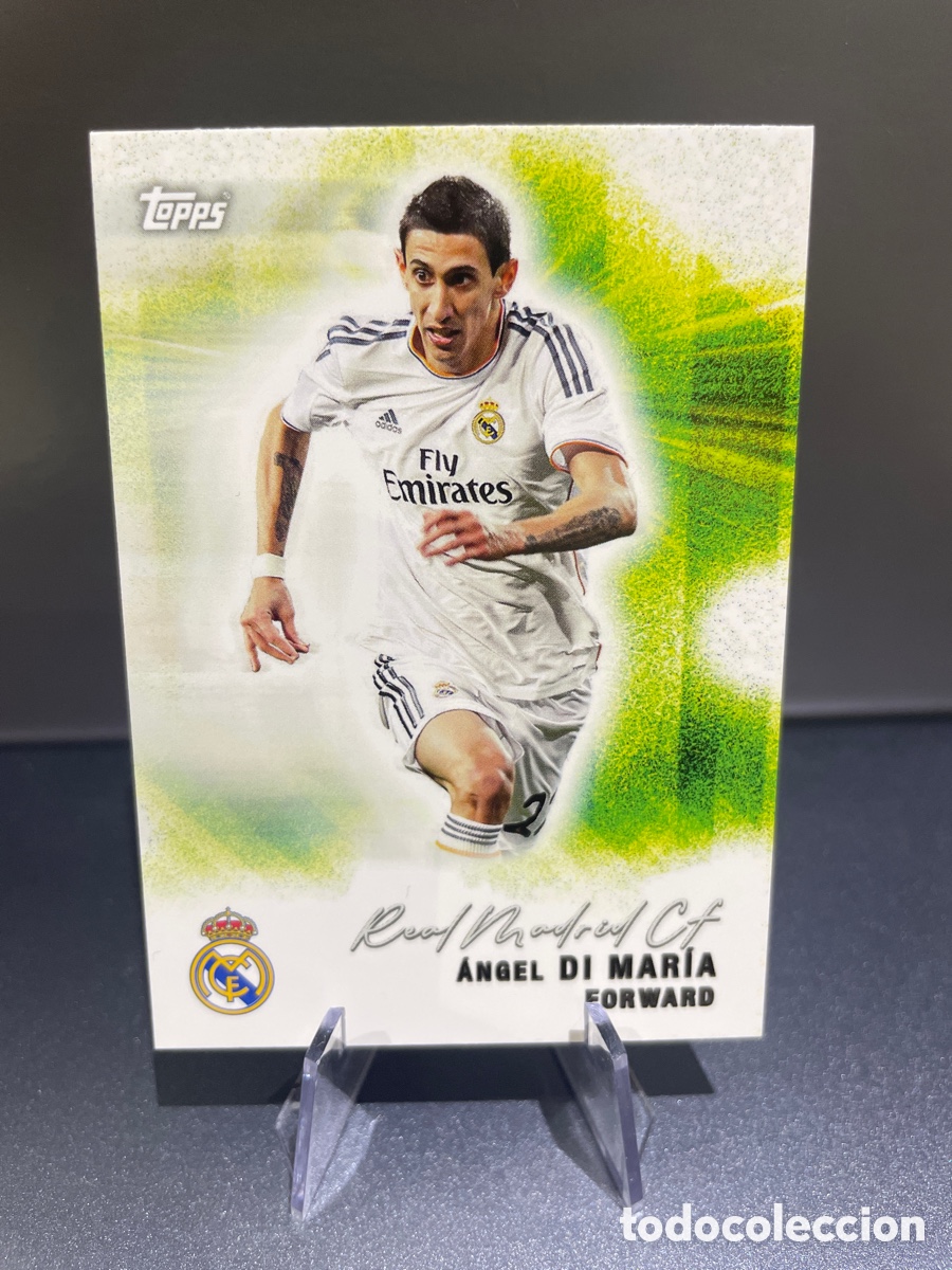 Cromos de F&uacute;tbol: Di Maria 32 Pitch Pursuits Topps Team Set Real Madrid 2025-26