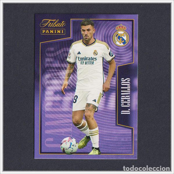 Cromos de F&uacute;tbol: TRIBUTO REAL MADRID 2023 2024 23 24 PANINI DANI CEBALLOS 22 COLECCI&Oacute;N LIGA ALBUM - NO MEGACRACKS