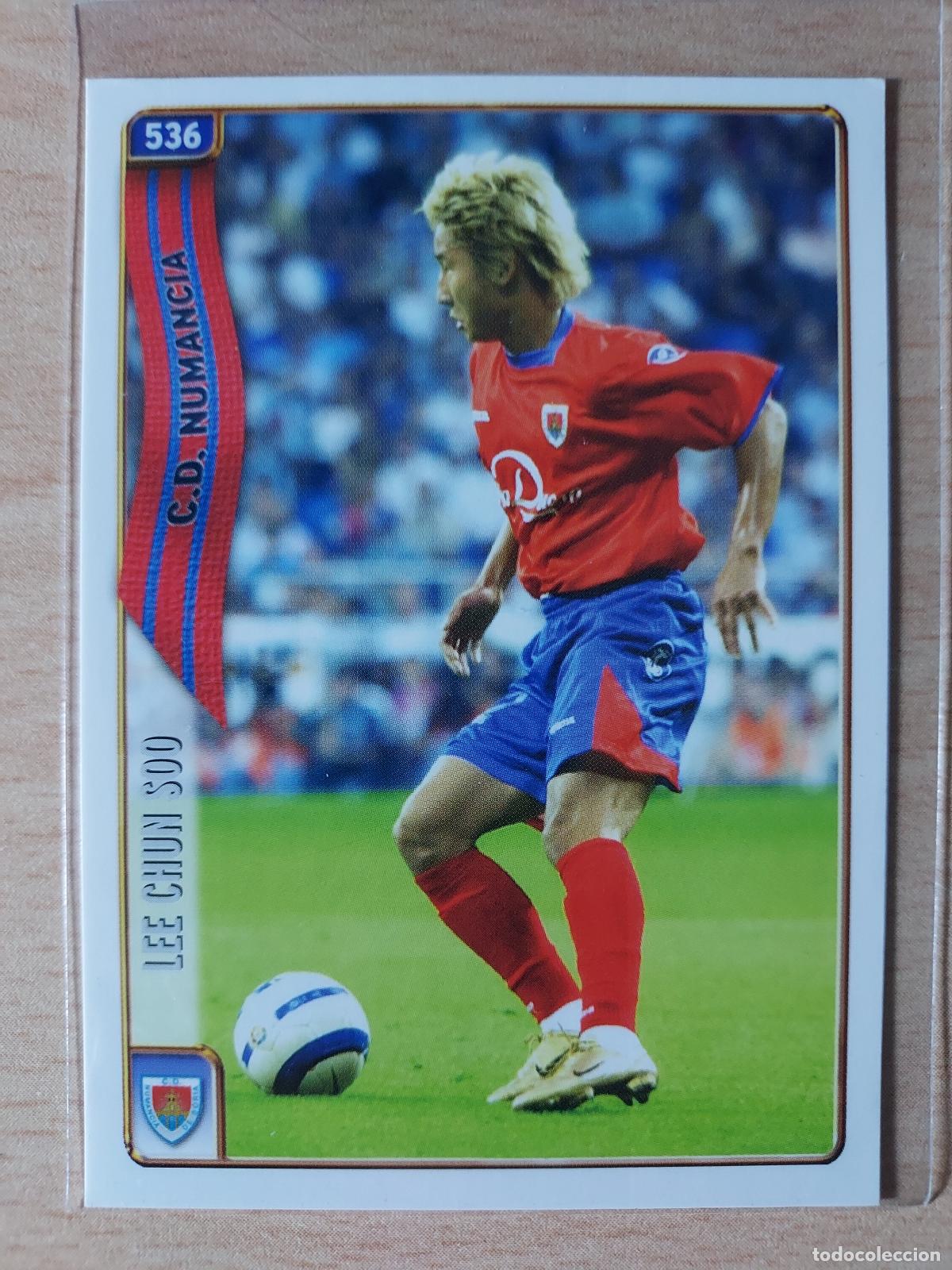 Cartes &agrave; collectionner de Football: 2004-2005 - 536 LEE CHUN SOO - CD NUMANCIA - MUNDICROMO