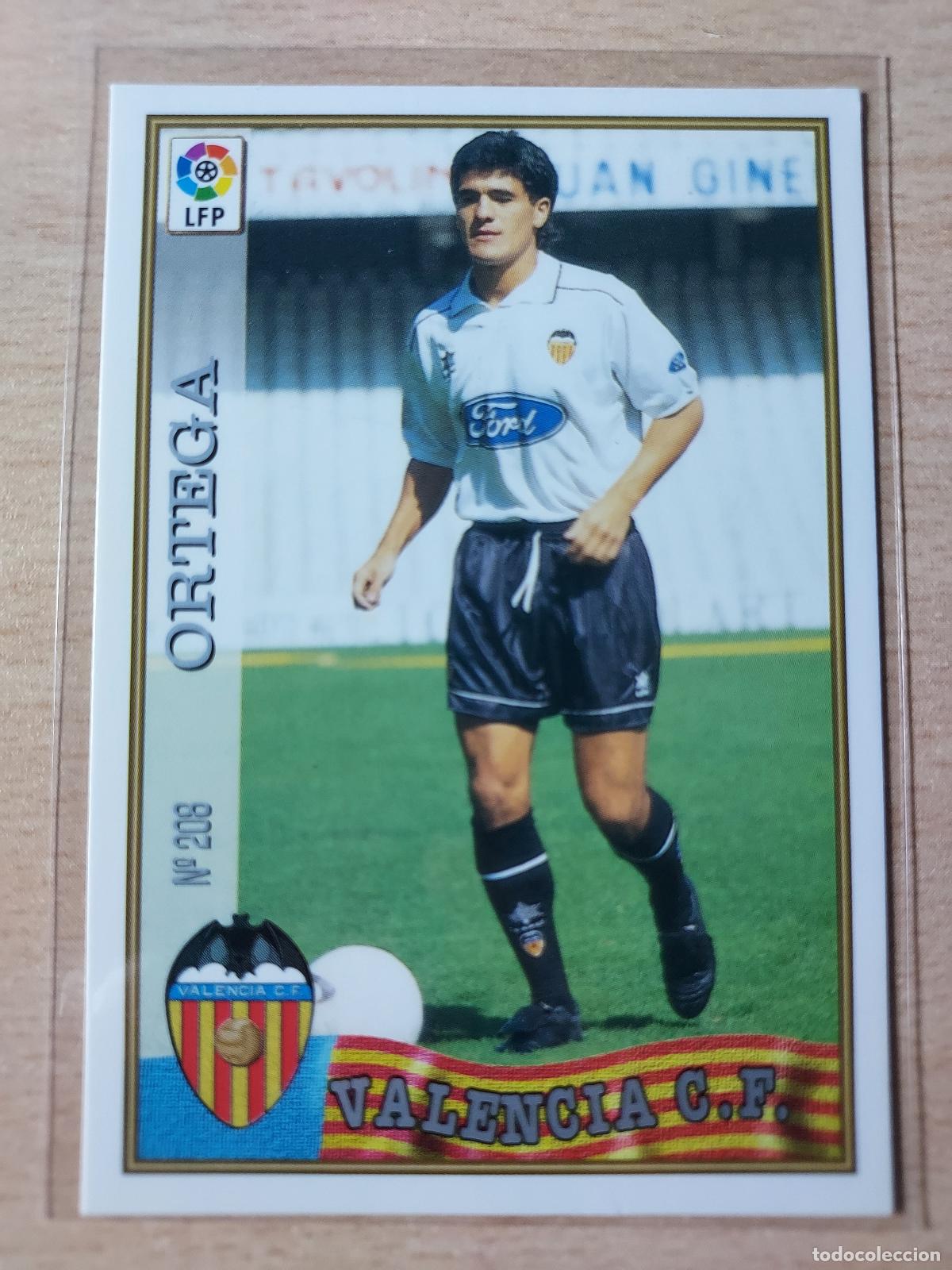Cromos de F&uacute;tbol: 1997-1998 - 208 ORTEGA - VALENCIA CF - MUNDICROMO