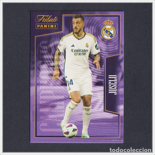 Cromos de F&uacute;tbol: TRIBUTO REAL MADRID 2023 2024 23 24 PANINI JOSELU 18 COLECCI&Oacute;N LIGA ALBUM - NO MEGACRACKS