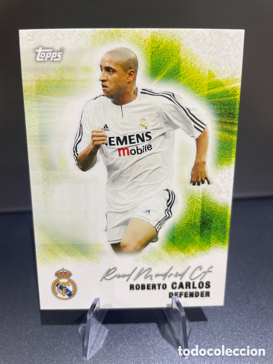 Cromos de F&uacute;tbol: Roberto Carlos 35 Pitch Pursuits Topps Team Set Real Madrid 2025-26