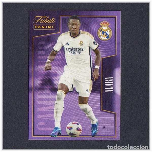 Figurine di Calcio: TRIBUTO REAL MADRID 2023 2024 23 24 PANINI ALABA 9 COLECCI&Oacute;N LIGA ALBUM - NO MEGACRACKS