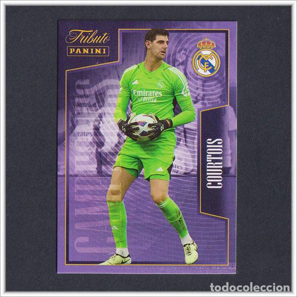 Figurine di Calcio: TRIBUTO REAL MADRID 2023 2024 23 24 PANINI COURTOIS 6 COLECCI&Oacute;N LIGA ALBUM - NO MEGACRACKS