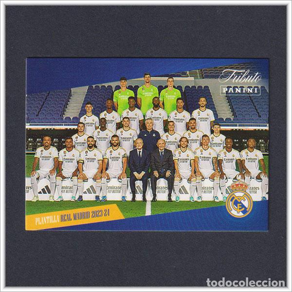 Cromos de F&uacute;tbol: TRIBUTO REAL MADRID 2023 2024 23 24 PANINI PLANTILLA KROOS MODRIC 4 COLECCI&Oacute;N LIGA - NO MEGACRACKS