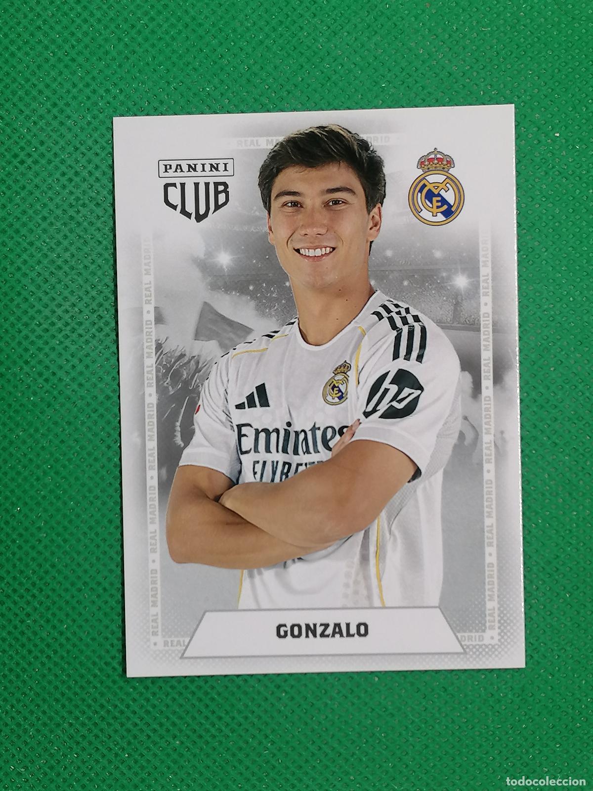 Cromos de F&uacute;tbol: 27 GONZALO BASE CARD ⚽ PANINI CLUB REAL MADRID CARD 25 26 2025 2026 ⚽