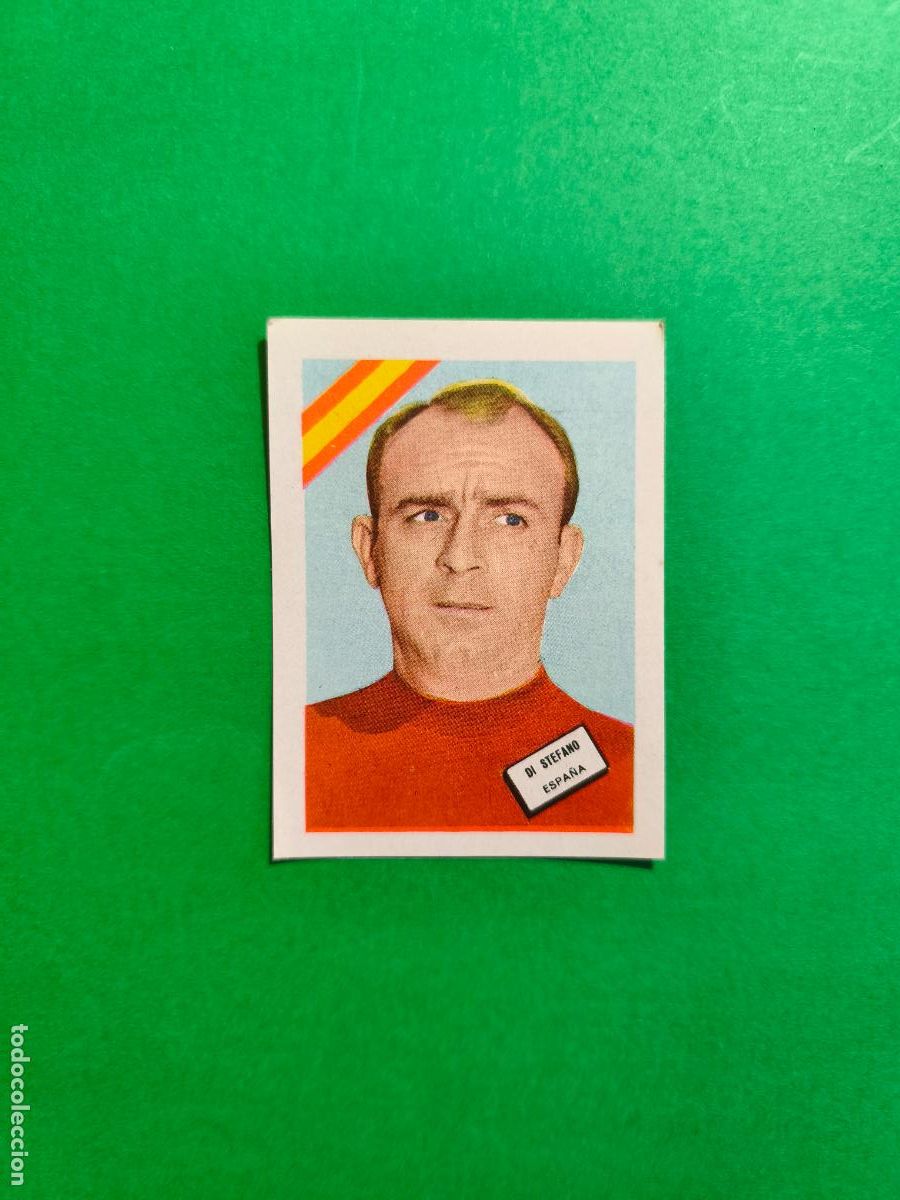 Football Stickers: CROMO SIN PEGAR MUNDIAL DE FUTBOL CHILE 1962 DI STEFANO SELECCION ESPA&Ntilde;A