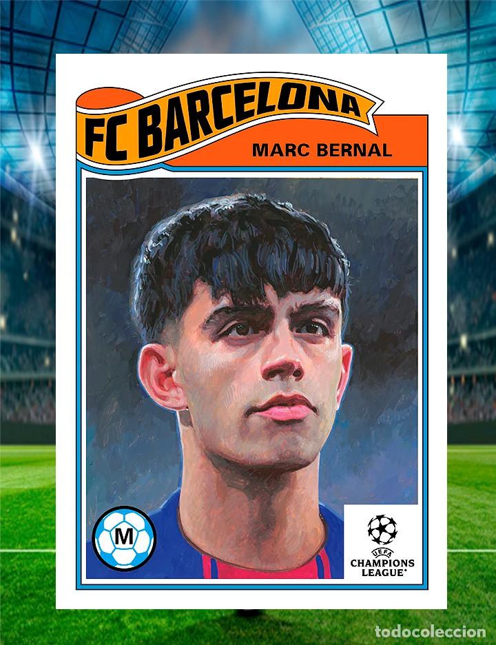Figurine di Calcio: Marc Bernal - FC Barceloba - Living Set UCL - #875