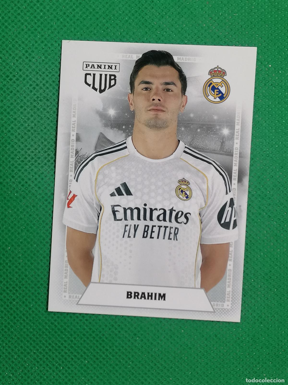 Figurine di Calcio: 24 BRAHIM BASE CARD ⚽ PANINI CLUB REAL MADRID CARD 25 26 2025 2026 ⚽