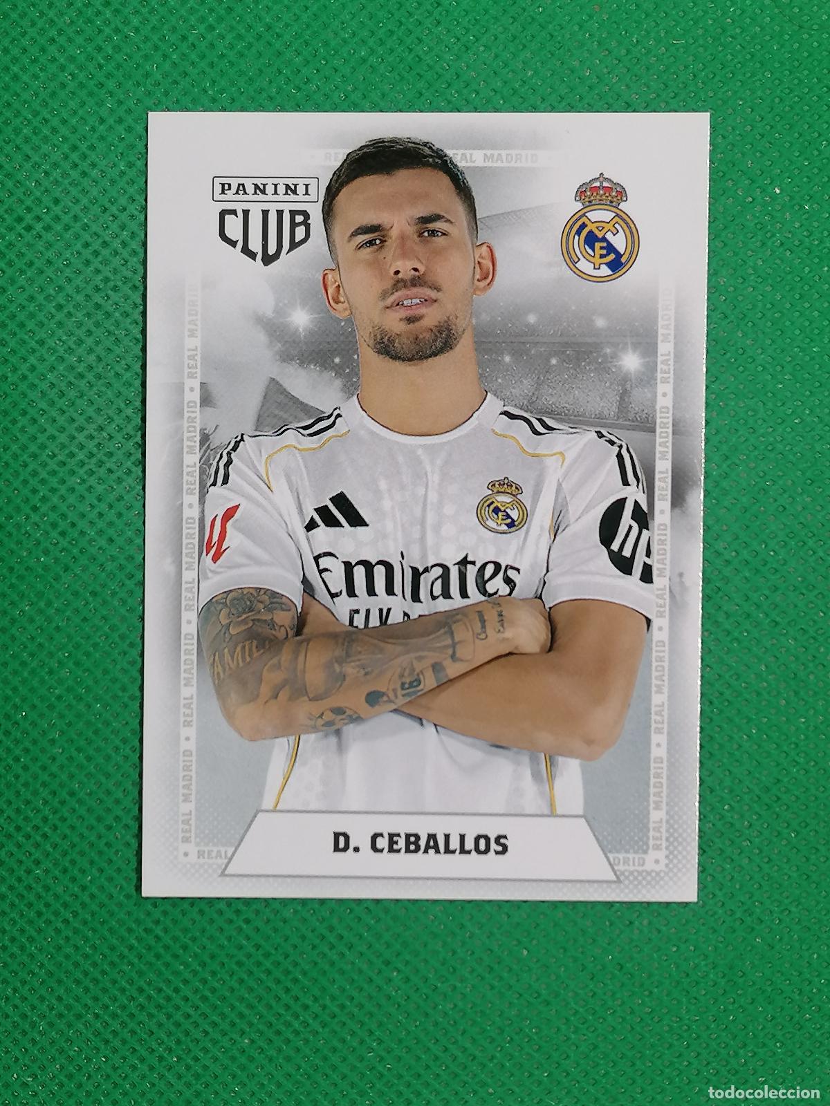 Figurine di Calcio: 21 DANI CEBALLOS BASE CARD ⚽ PANINI CLUB REAL MADRID CARD 25 26 2025 2026 ⚽