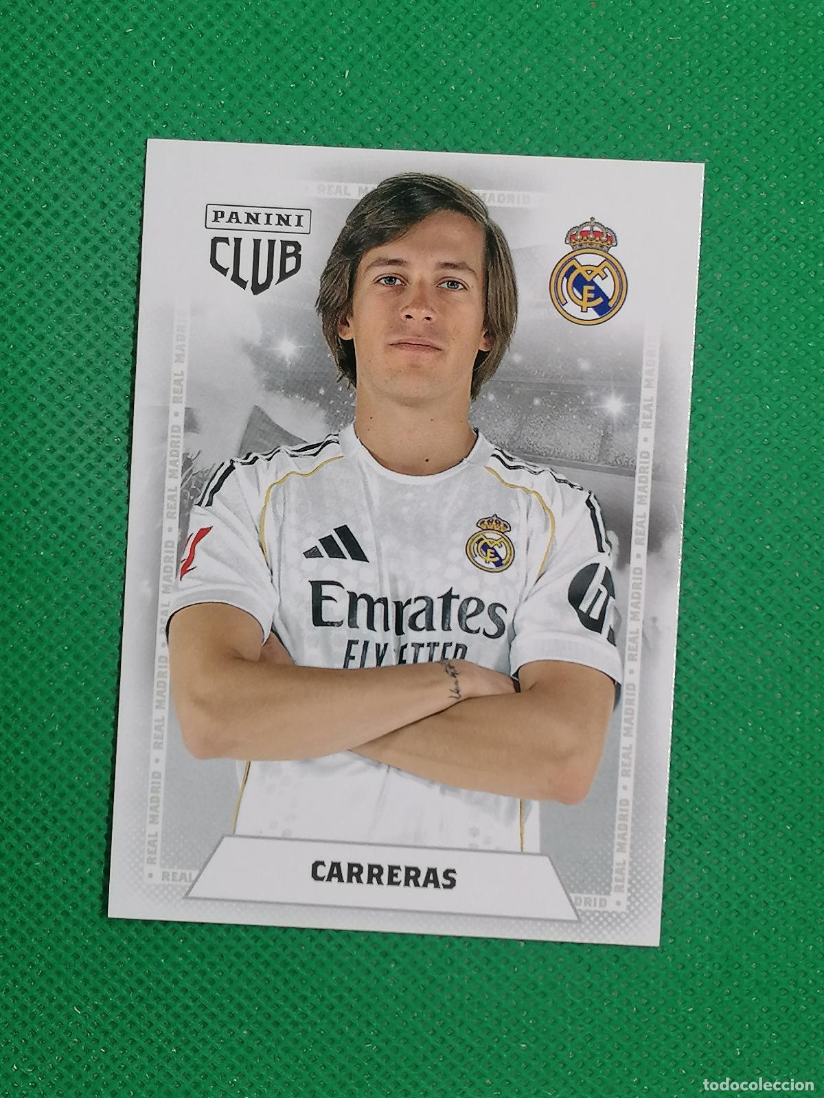 Figurine di Calcio: 15 CARRERAS BASE CARD ⚽ PANINI CLUB REAL MADRID CARD 25 26 2025 2026 ⚽