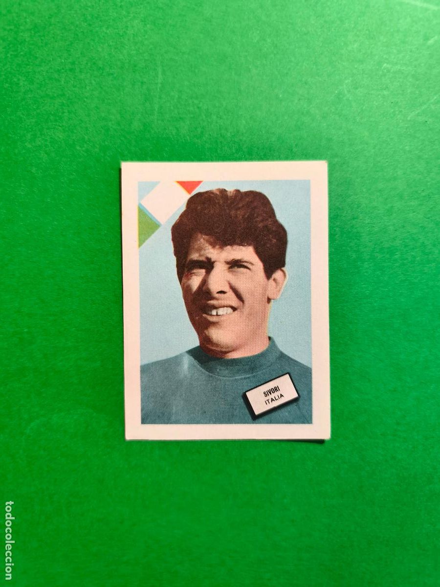 Football Stickers: CROMO YA PEGADO MUNDIAL DE FUTBOL CHILE 1962 SIVORI SELECCION ITALIA