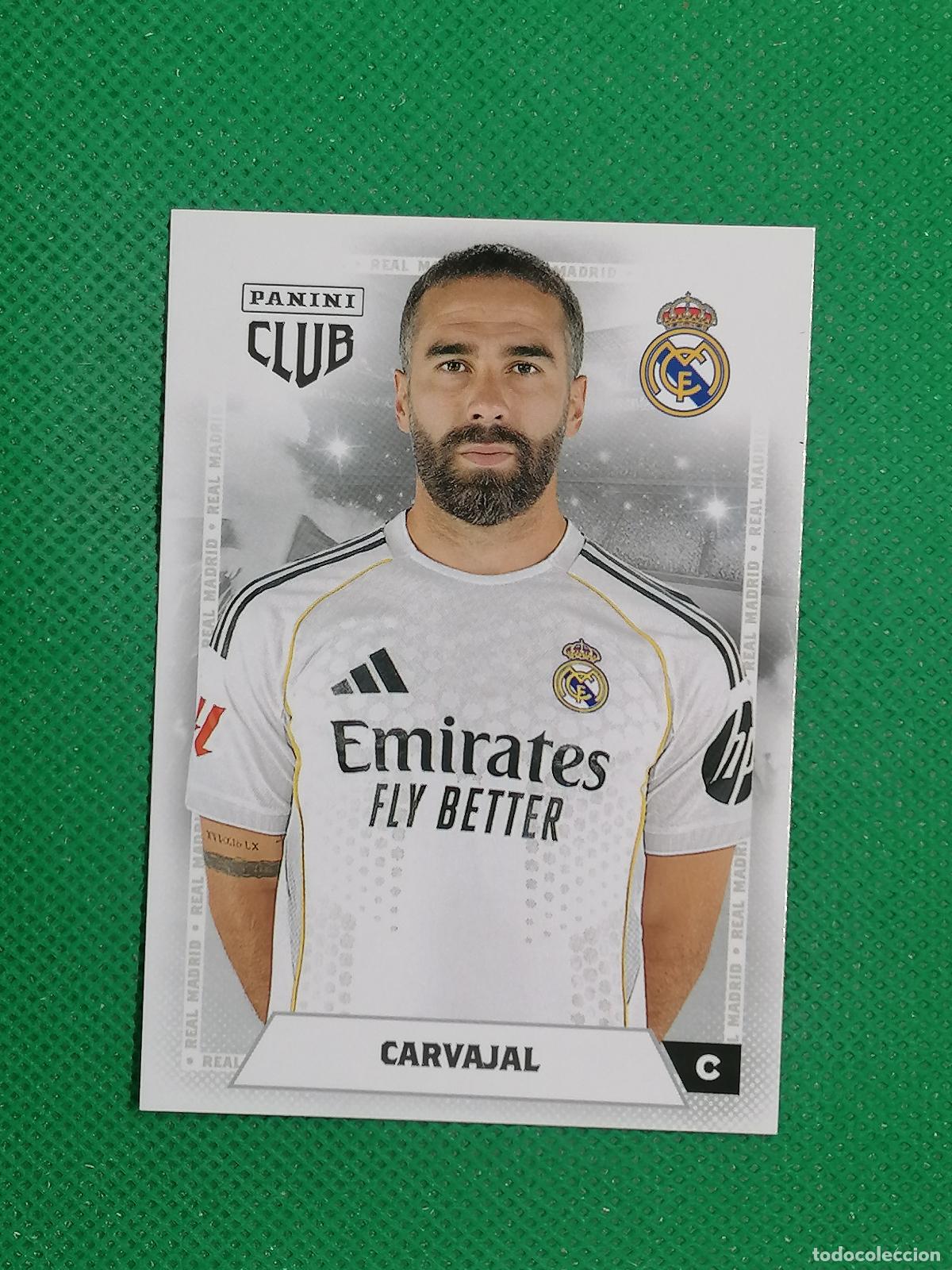 Cromos de F&uacute;tbol: 8 CARVAJAL BASE CARD ⚽ PANINI CLUB REAL MADRID CARD 25 26 2025 2026 ⚽