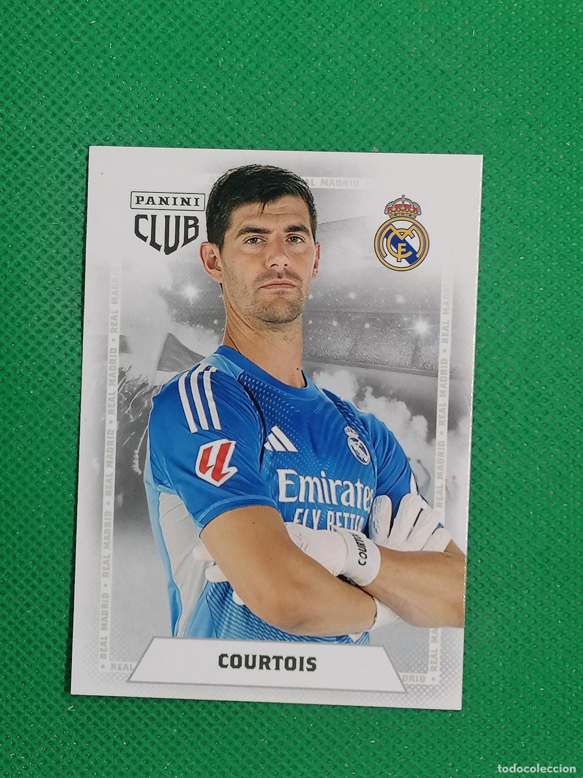 Cromos de F&uacute;tbol: 6 COURTOIS BASE CARD ⚽ PANINI CLUB REAL MADRID CARD 25 26 2025 2026 ⚽