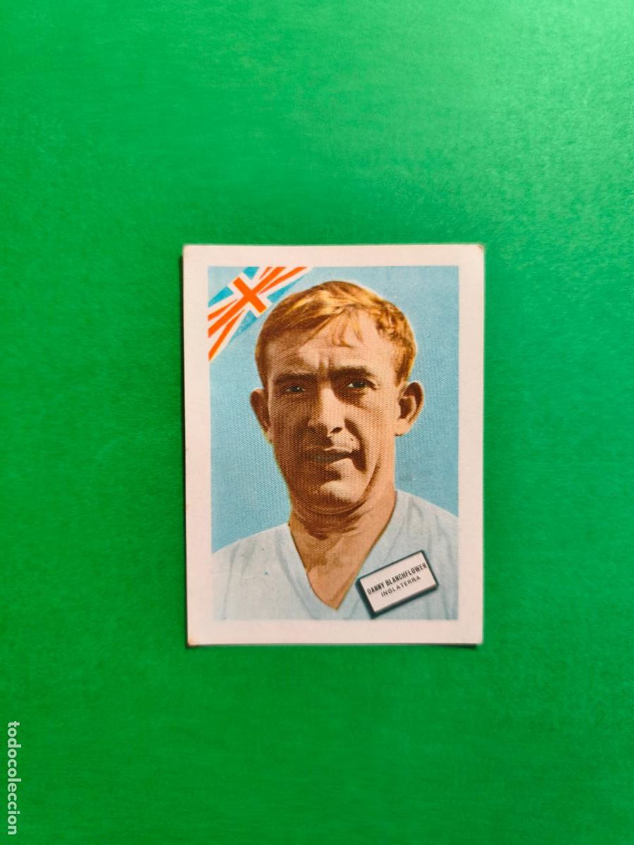 Football Stickers: CROMO YA PEGADO MUNDIAL DE FUTBOL CHILE 1962 DANNY BLANCHFLOWER SELECCION INGLATERRA