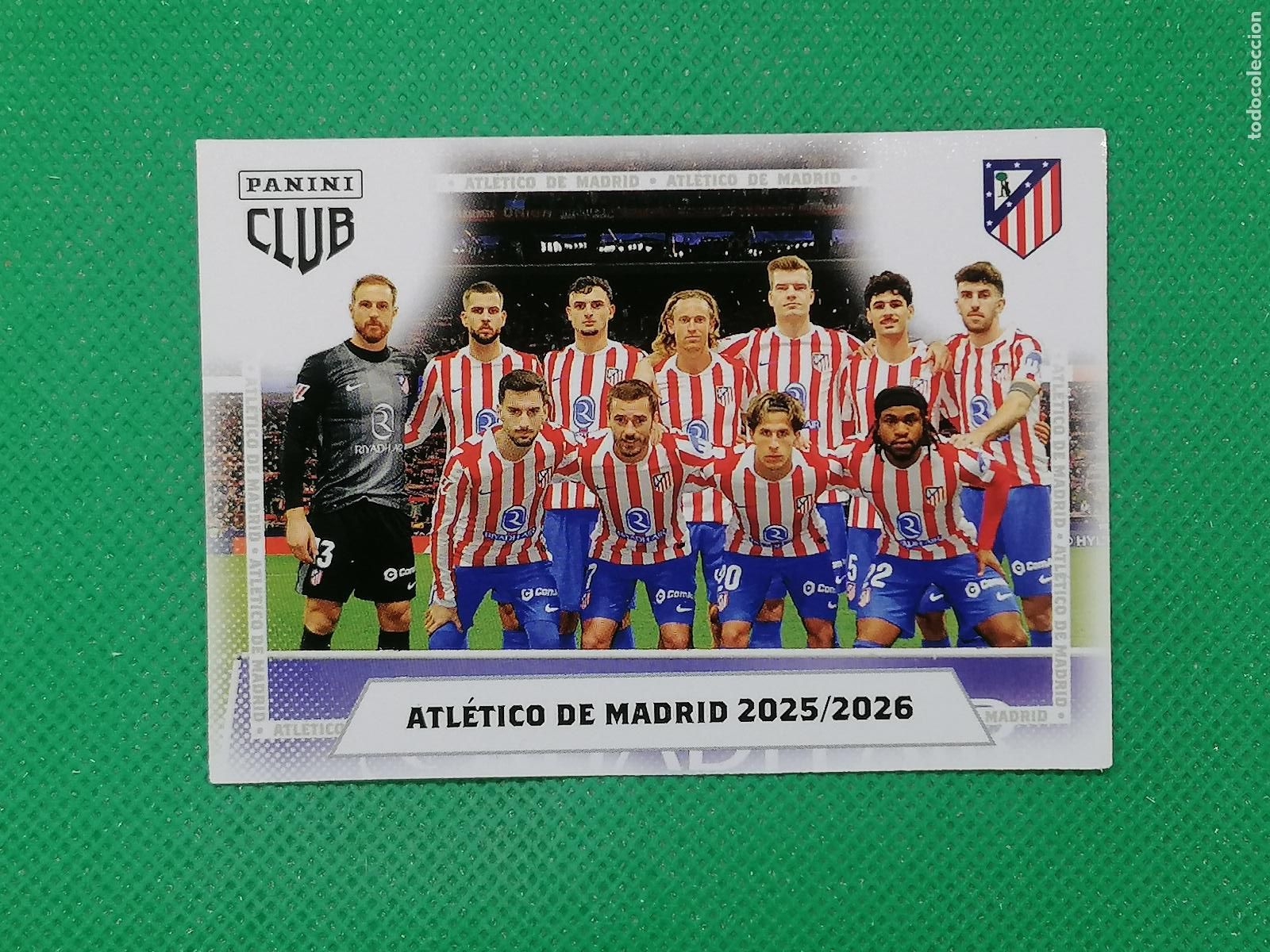 Figurine di Calcio: 2 ALINEACION BASE CARD ⚽ PANINI CLUB ATLETICO MADRID CARD 25 26 2025 2026 ⚽